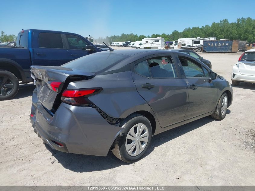 2022 Nissan Versa S VIN: 3N1CN8DV0NL841073 Lot: 12019369