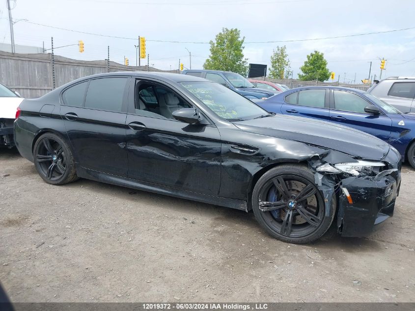 2012 BMW M5 VIN: WBSFV9C52CC772387 Lot: 12019372