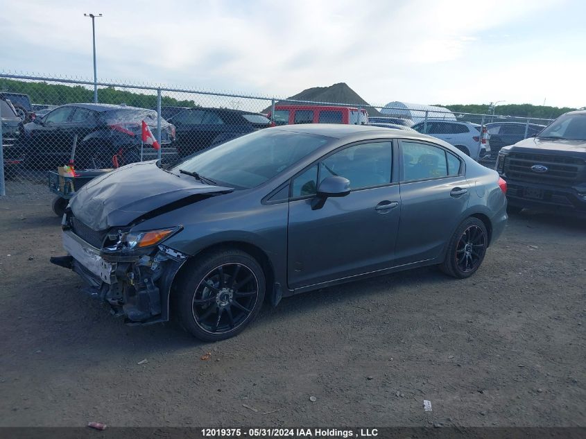 2012 Honda Civic Lx VIN: 2HGFB2F41CH104864 Lot: 12019375