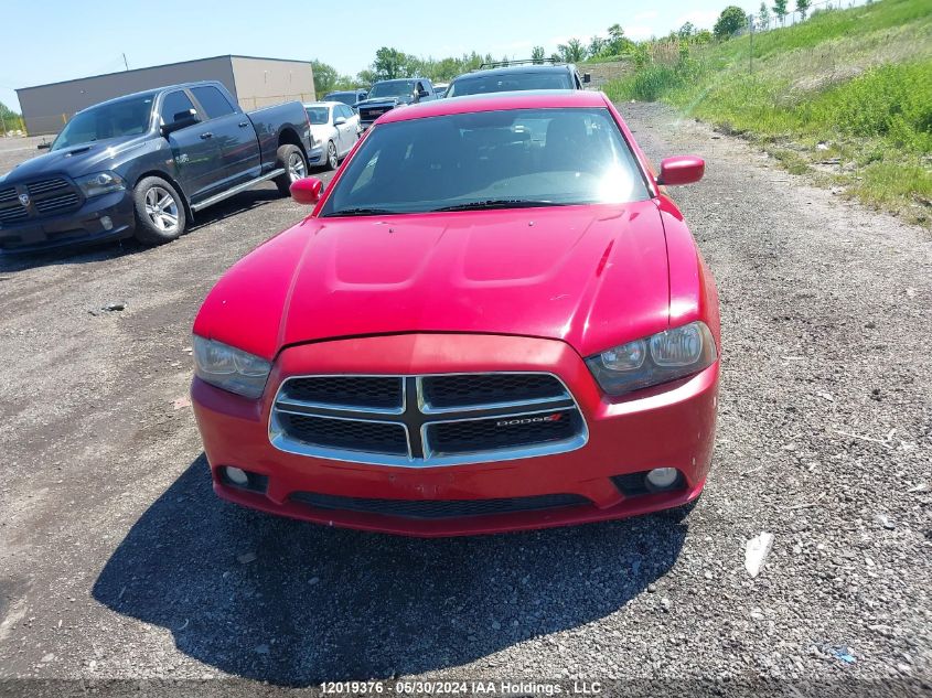 2013 Dodge Charger Sxt VIN: 2C3CDXHG5DH535410 Lot: 12019376