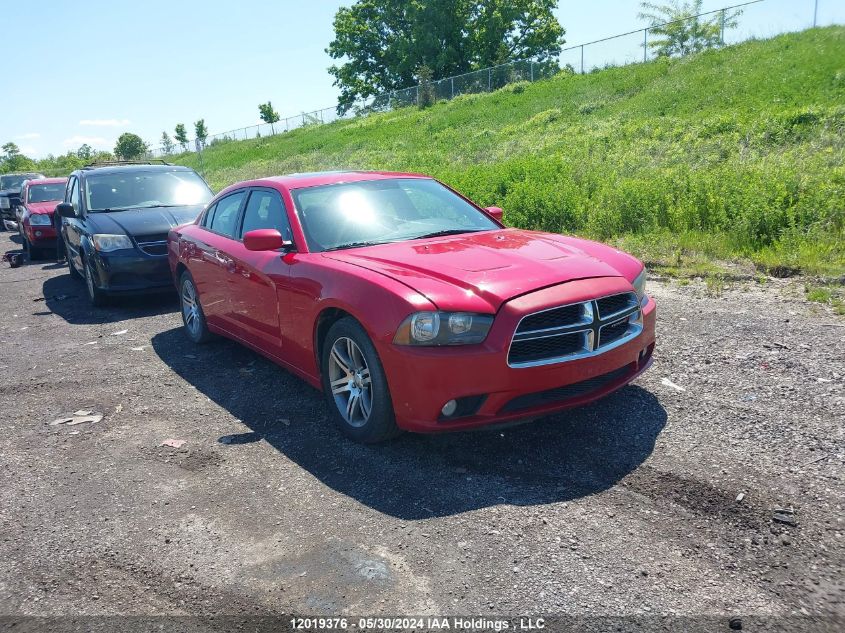 2013 Dodge Charger Sxt VIN: 2C3CDXHG5DH535410 Lot: 12019376