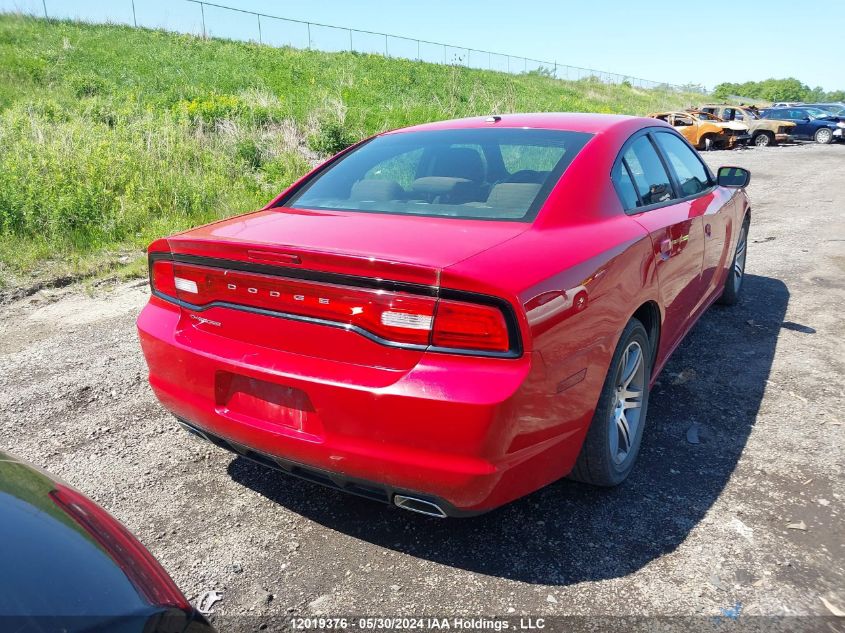 2013 Dodge Charger Sxt VIN: 2C3CDXHG5DH535410 Lot: 12019376