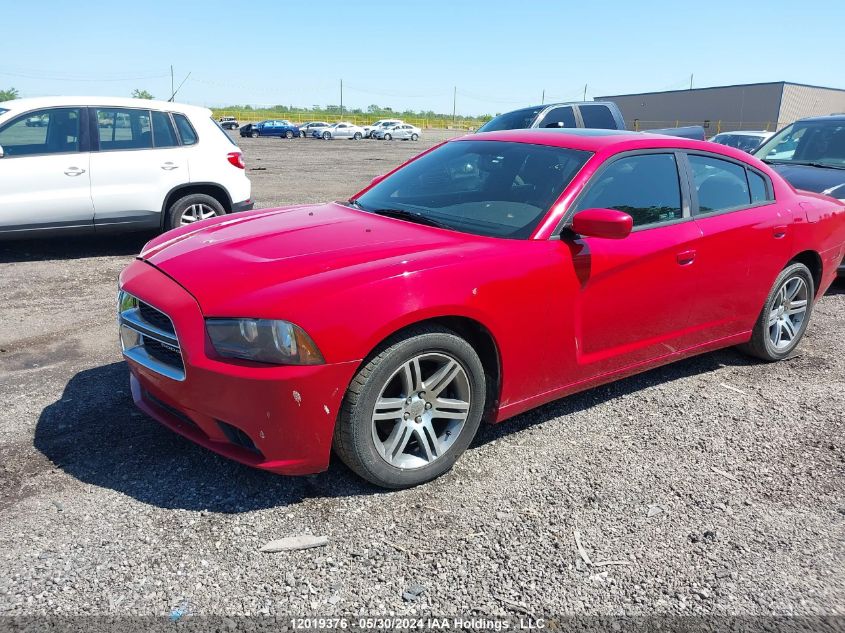 2013 Dodge Charger Sxt VIN: 2C3CDXHG5DH535410 Lot: 12019376