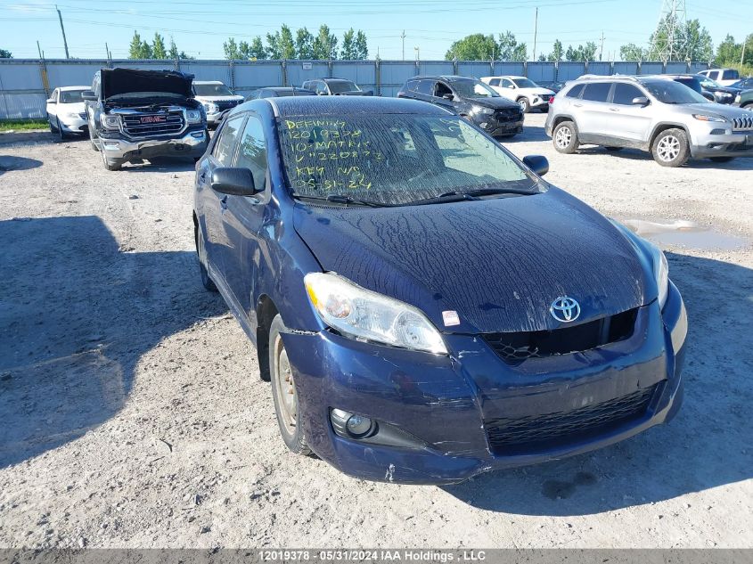 2010 Toyota Matrix VIN: 2T1KU4EE4AC220872 Lot: 12019378