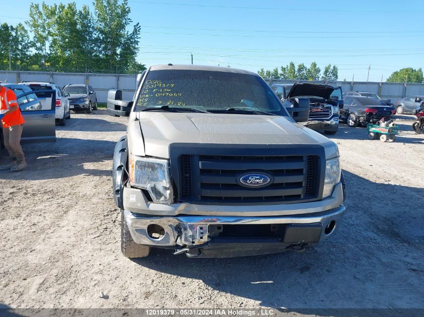 2010 Ford F150 Supercrew VIN: 1FTFW1EV3AFD47064 Lot: 12019379