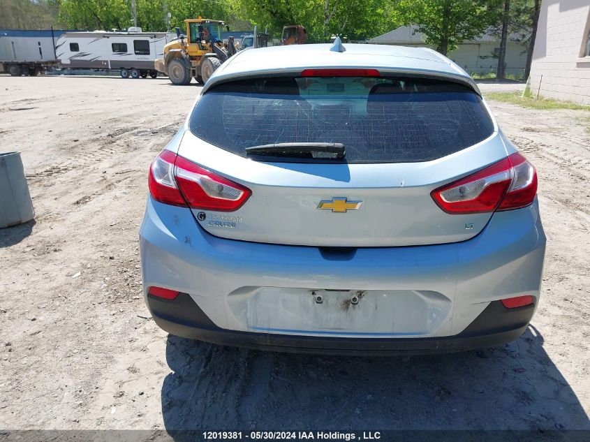 2017 Chevrolet Cruze Lt VIN: 3G1BE6SM0HS558666 Lot: 12019381
