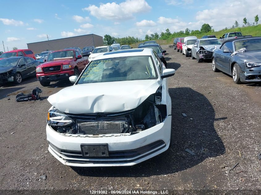 2015 Volkswagen Jetta Sedan VIN: 3VWB07AJ2FM257835 Lot: 12019382