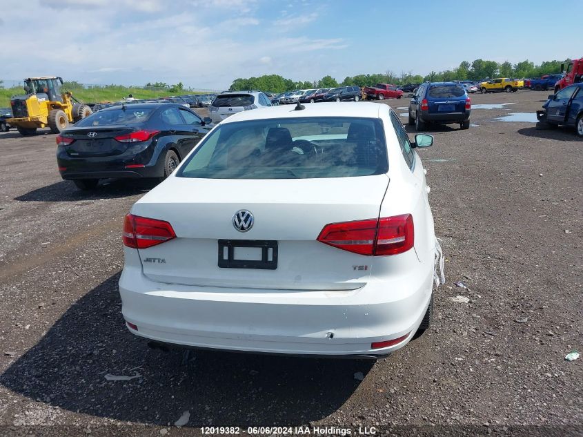 2015 Volkswagen Jetta Sedan VIN: 3VWB07AJ2FM257835 Lot: 12019382