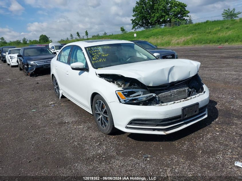 2015 Volkswagen Jetta Sedan VIN: 3VWB07AJ2FM257835 Lot: 12019382