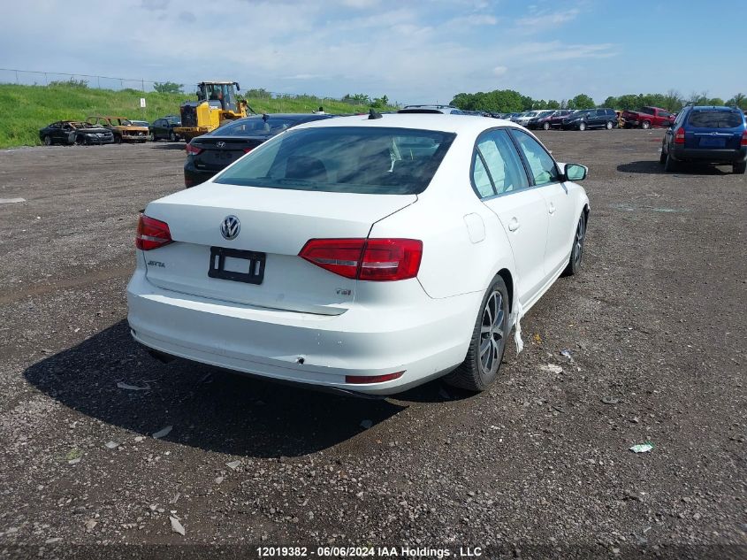 2015 Volkswagen Jetta Sedan VIN: 3VWB07AJ2FM257835 Lot: 12019382