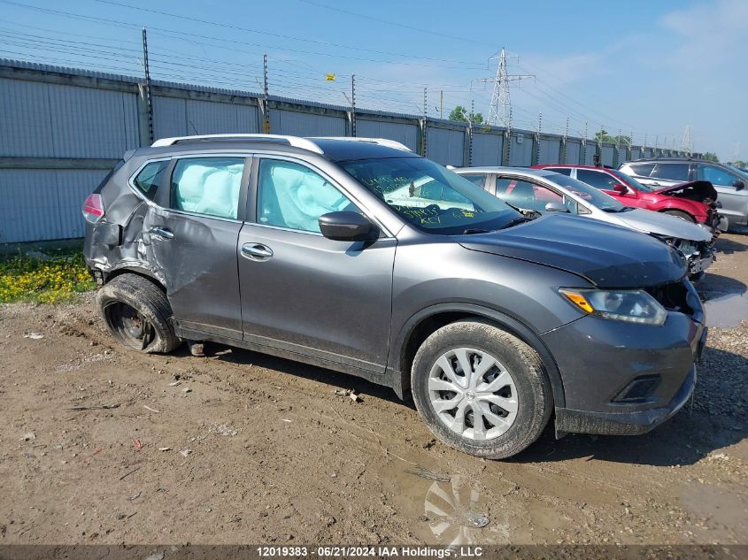 2015 Nissan Rogue S/Sl/Sv VIN: 5N1AT2MT3FC789789 Lot: 12019383