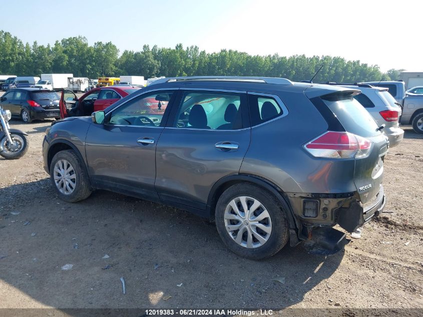 2015 Nissan Rogue S/Sl/Sv VIN: 5N1AT2MT3FC789789 Lot: 12019383