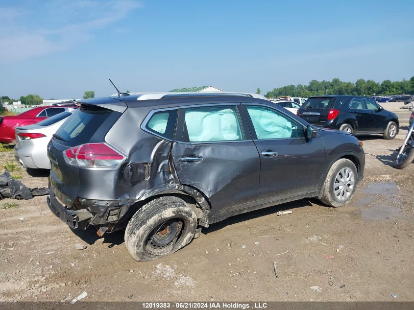 2015 Nissan Rogue S/Sl/Sv VIN: 5N1AT2MT3FC789789 Lot: 12019383