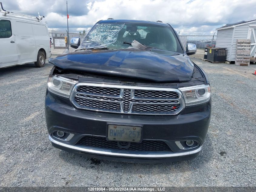 2014 Dodge Durango Citadel VIN: 1C4RDJEG8EC980221 Lot: 12019384