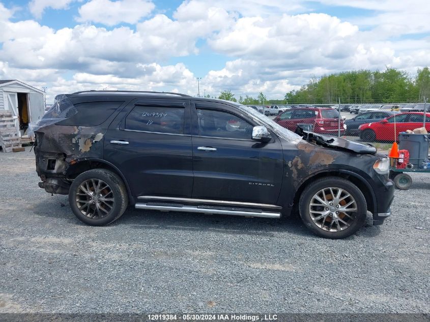 2014 Dodge Durango Citadel VIN: 1C4RDJEG8EC980221 Lot: 12019384