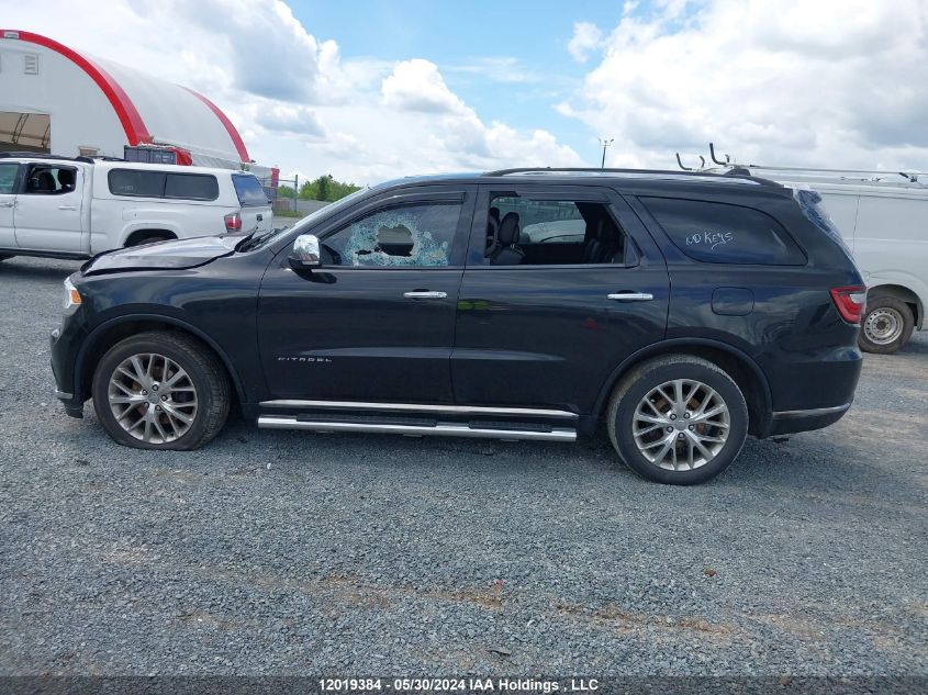 2014 Dodge Durango Citadel VIN: 1C4RDJEG8EC980221 Lot: 12019384