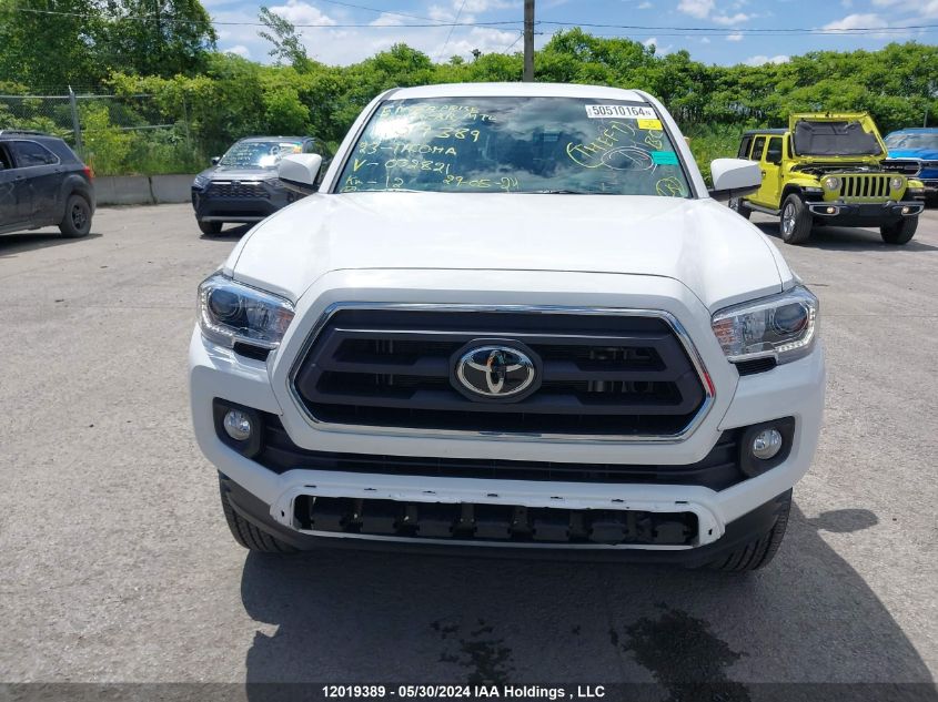 2023 Toyota Tacoma Double Cab/Sr5/Trd Sport/Trd Off Road VIN: 3TYDZ5BNXPT032821 Lot: 12019389