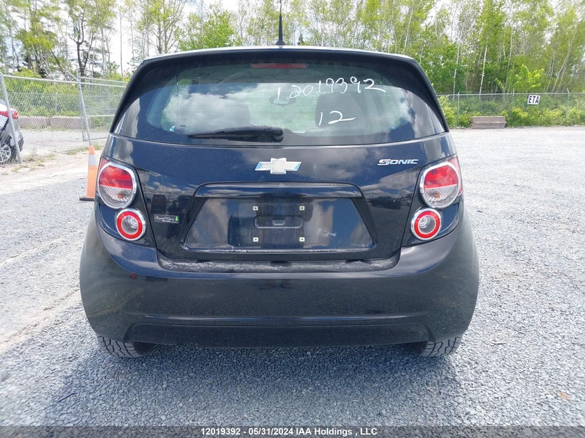 2012 Chevrolet Sonic VIN: 1G1JA6EH7C4184149 Lot: 12019392