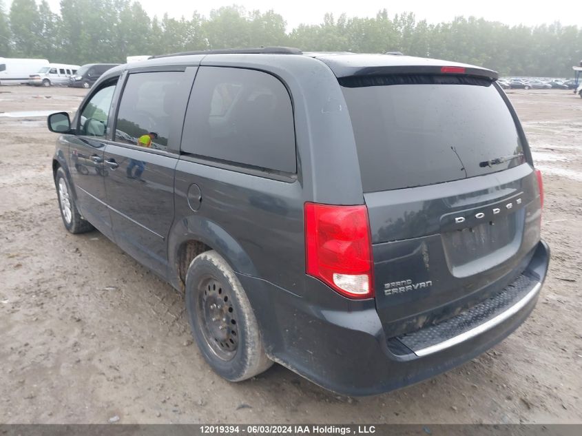 2013 Dodge Grand Caravan Se VIN: 2C4RDGBG7DR681932 Lot: 12019394