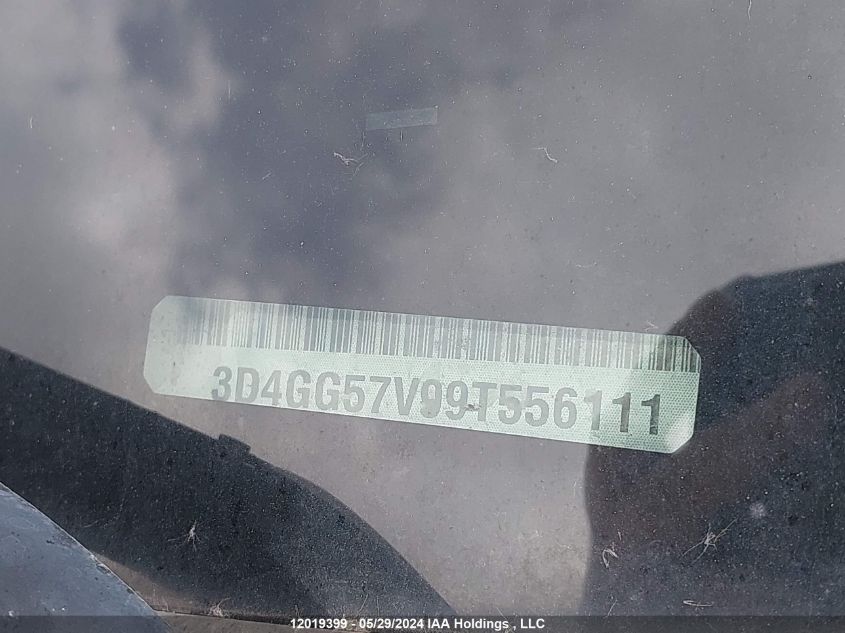 2009 Dodge Journey Sxt VIN: 3D4GG57V99T556111 Lot: 12019399