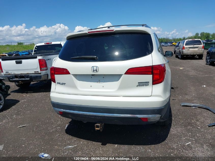 2016 Honda Pilot VIN: 5FNYF6H91GB512241 Lot: 12019404