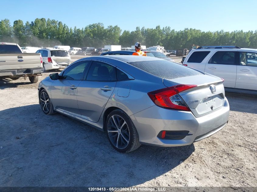 2018 Honda Civic Sedan VIN: 2HGFC2F86JH039118 Lot: 12019413