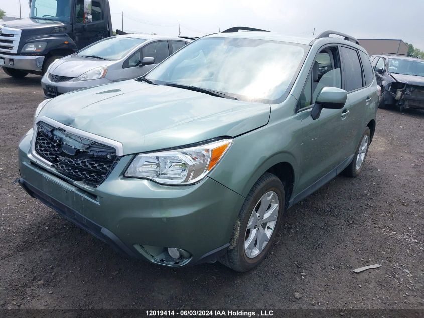 2015 Subaru Forester VIN: JF2SJCCC4FH800521 Lot: 12019414