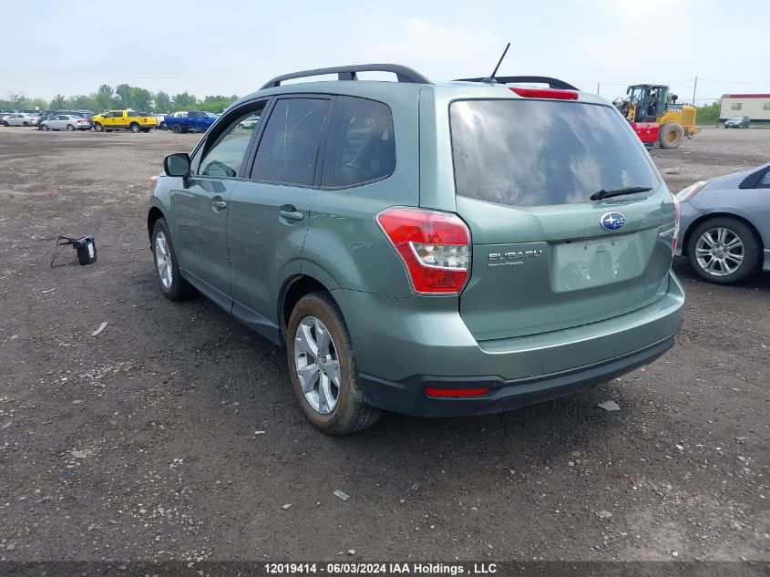 2015 Subaru Forester VIN: JF2SJCCC4FH800521 Lot: 12019414