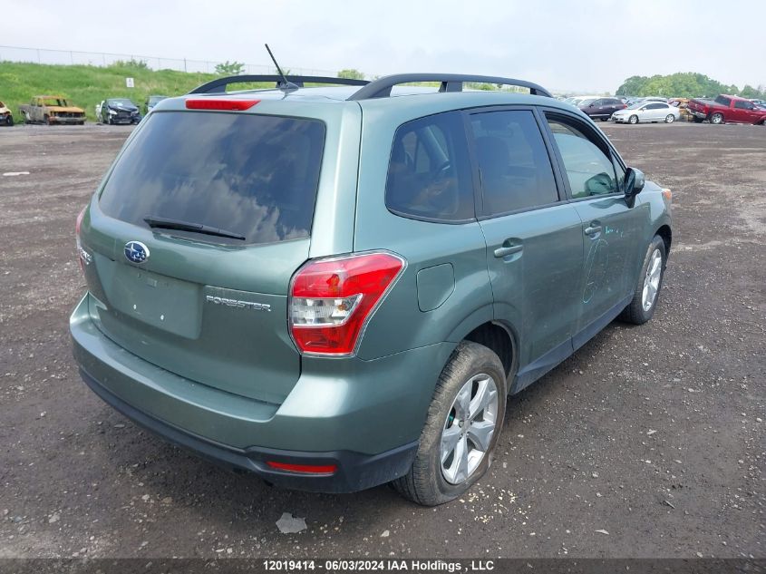 2015 Subaru Forester VIN: JF2SJCCC4FH800521 Lot: 12019414