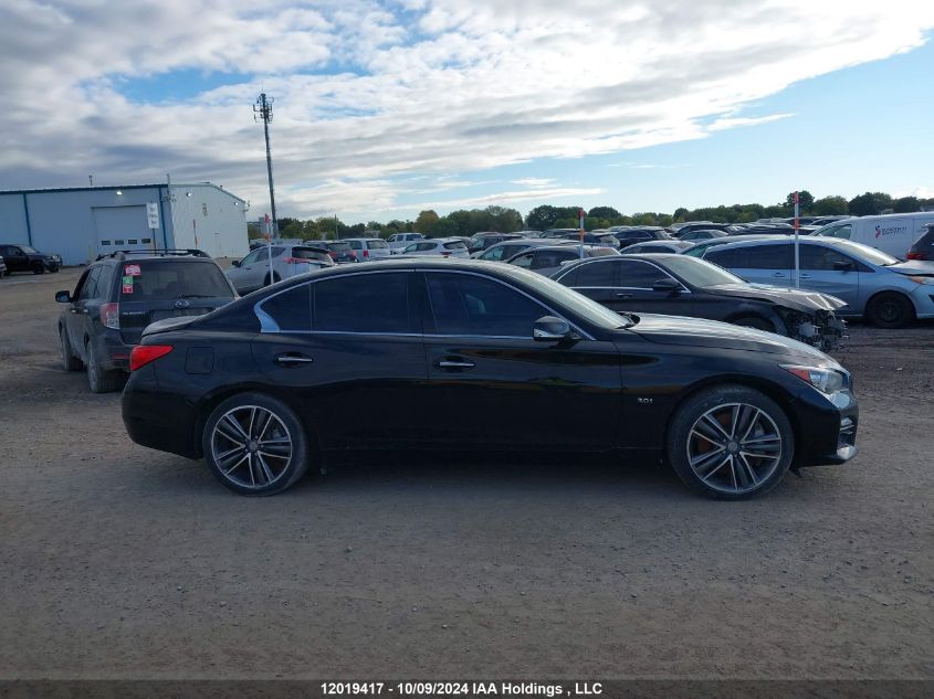 2016 Infiniti Q50 VIN: JN1EV7AR8GM346736 Lot: 12019417