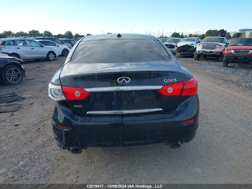 2016 Infiniti Q50 VIN: JN1EV7AR8GM346736 Lot: 12019417