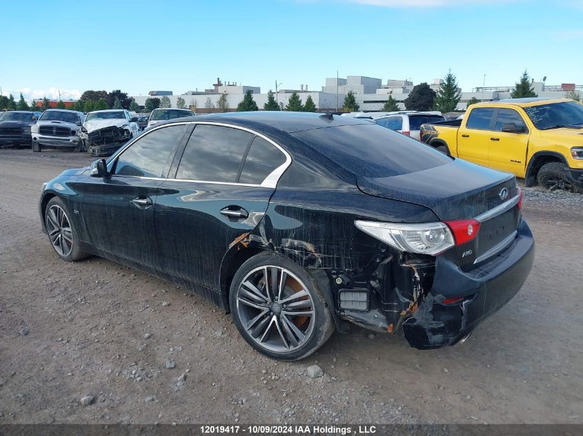 2016 Infiniti Q50 VIN: JN1EV7AR8GM346736 Lot: 12019417