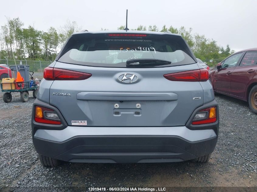 2020 Hyundai Kona Se VIN: KM8K1CAA0LU579997 Lot: 12019419