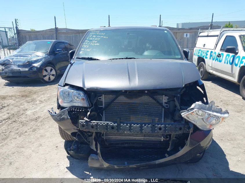 2018 Dodge Grand Caravan Se VIN: 2C4RDGBGXJR164815 Lot: 12019420