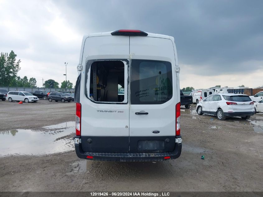 2020 Ford Transit T-250 VIN: 1FTBR3X8XLKA21734 Lot: 12019426