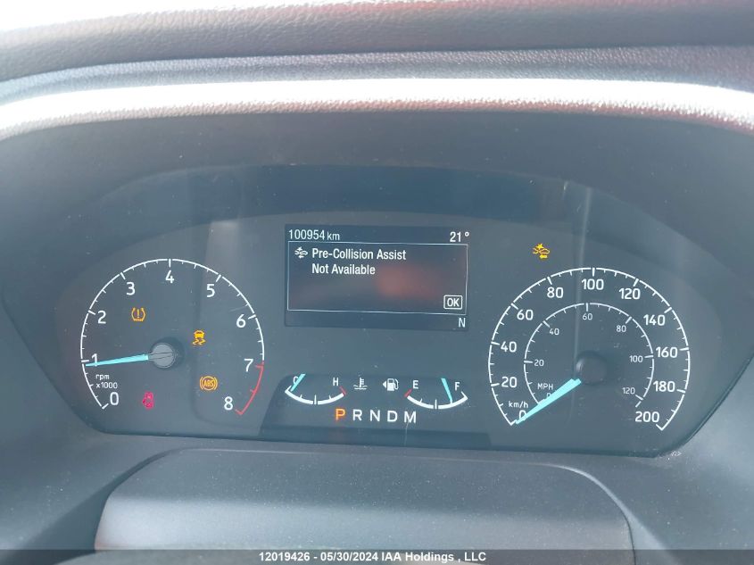 2020 Ford Transit T-250 VIN: 1FTBR3X8XLKA21734 Lot: 12019426