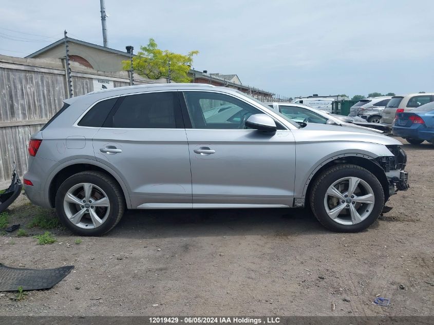 2018 Audi Q5 VIN: WA1BNAFY3J2107704 Lot: 12019429