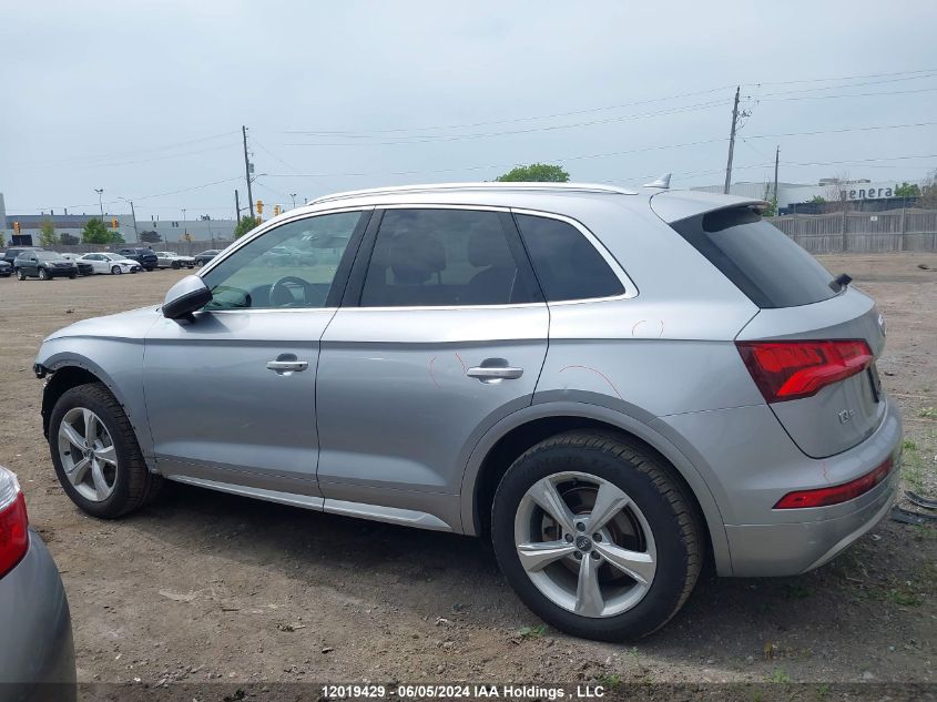 2018 Audi Q5 VIN: WA1BNAFY3J2107704 Lot: 12019429