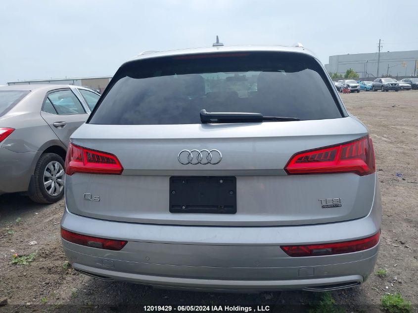 2018 Audi Q5 VIN: WA1BNAFY3J2107704 Lot: 12019429