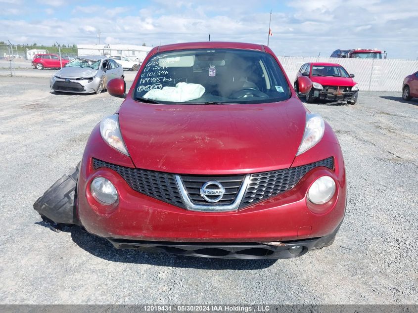 2012 Nissan Juke S/Sv/Sl VIN: JN8AF5MR3CT101596 Lot: 12019431