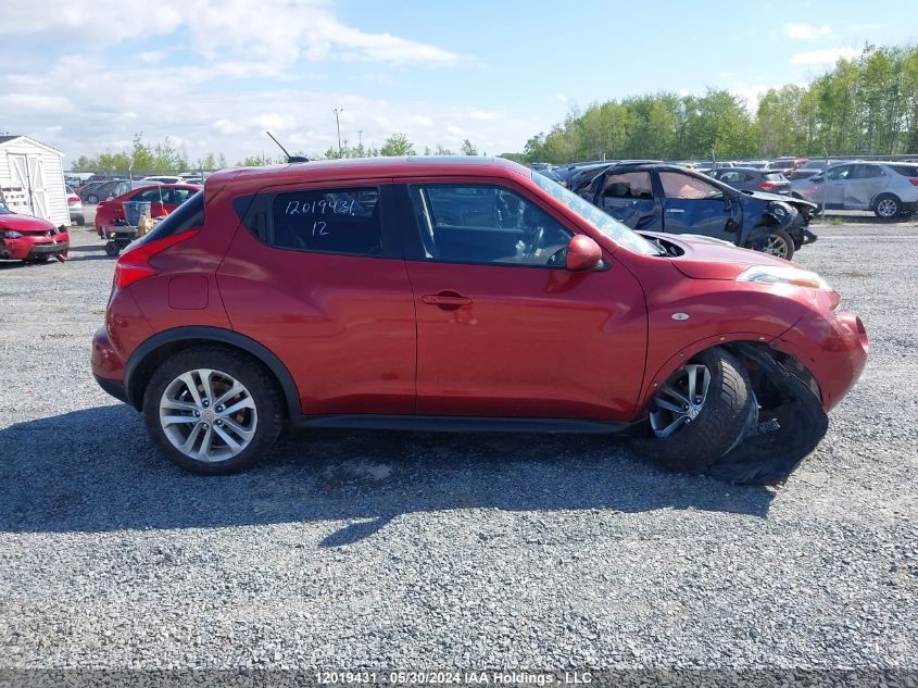 2012 Nissan Juke S/Sv/Sl VIN: JN8AF5MR3CT101596 Lot: 12019431