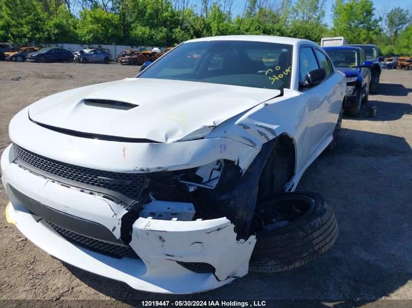 2023 Dodge Charger Gt VIN: 2C3CDXMG4PH604694 Lot: 12019447