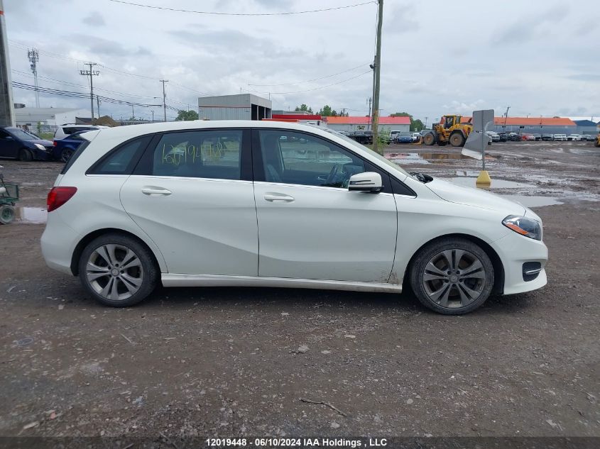 2017 Mercedes-Benz B-Class VIN: WDDMH4GB7HJ439085 Lot: 12019448