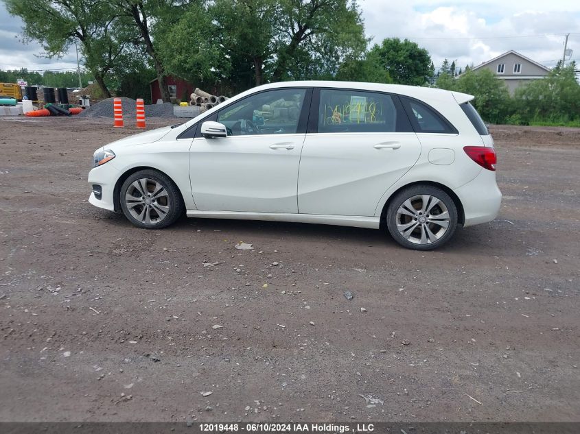 2017 Mercedes-Benz B-Class VIN: WDDMH4GB7HJ439085 Lot: 12019448