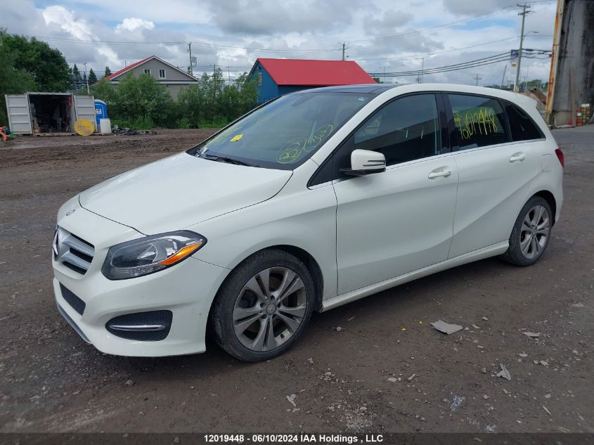 2017 Mercedes-Benz B-Class VIN: WDDMH4GB7HJ439085 Lot: 12019448