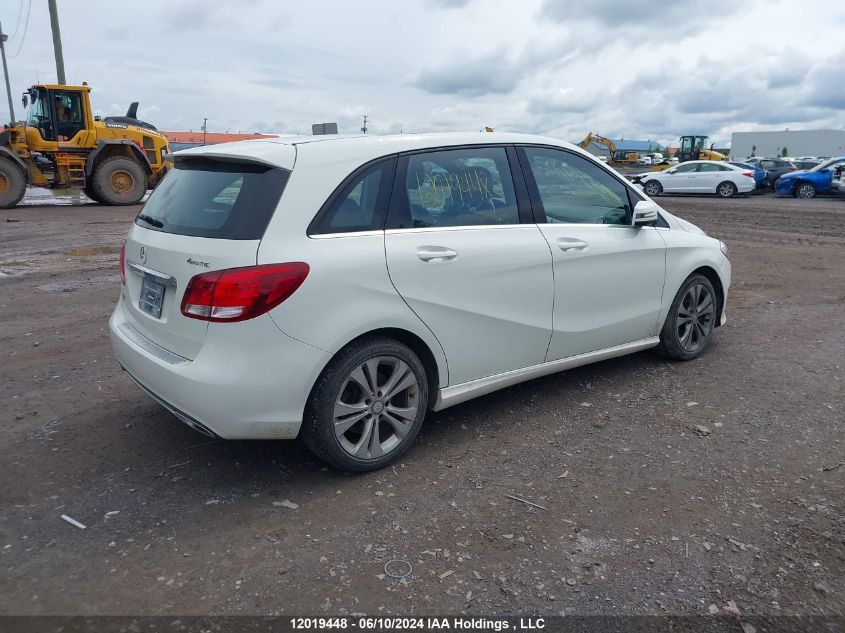 2017 Mercedes-Benz B-Class VIN: WDDMH4GB7HJ439085 Lot: 12019448