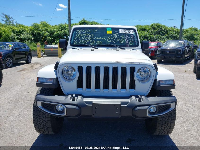 2023 Jeep Wrangler 4-Door Sahara VIN: 1C4HJXEG1PW506832 Lot: 12019455