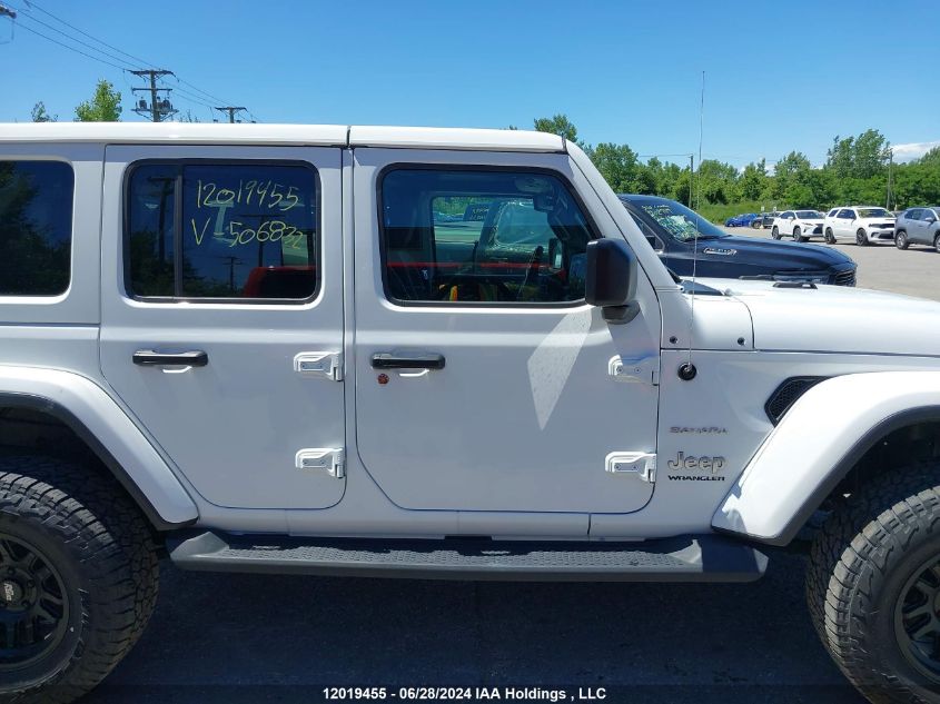 2023 Jeep Wrangler 4-Door Sahara VIN: 1C4HJXEG1PW506832 Lot: 12019455