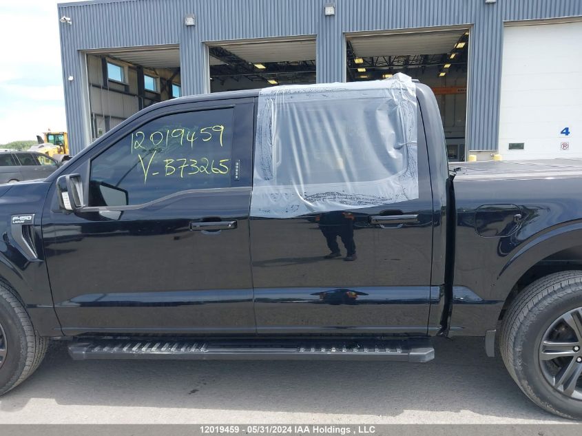 2022 Ford F-150 Lariat VIN: 1FTFW1E88NFB73265 Lot: 12019459