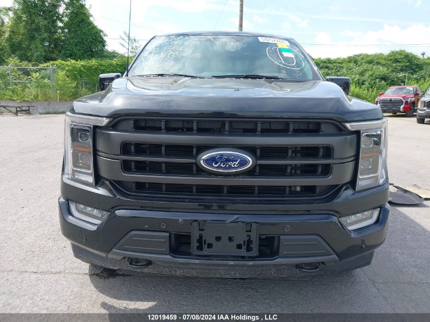 2022 Ford F-150 Lariat VIN: 1FTFW1E88NFB73265 Lot: 12019459